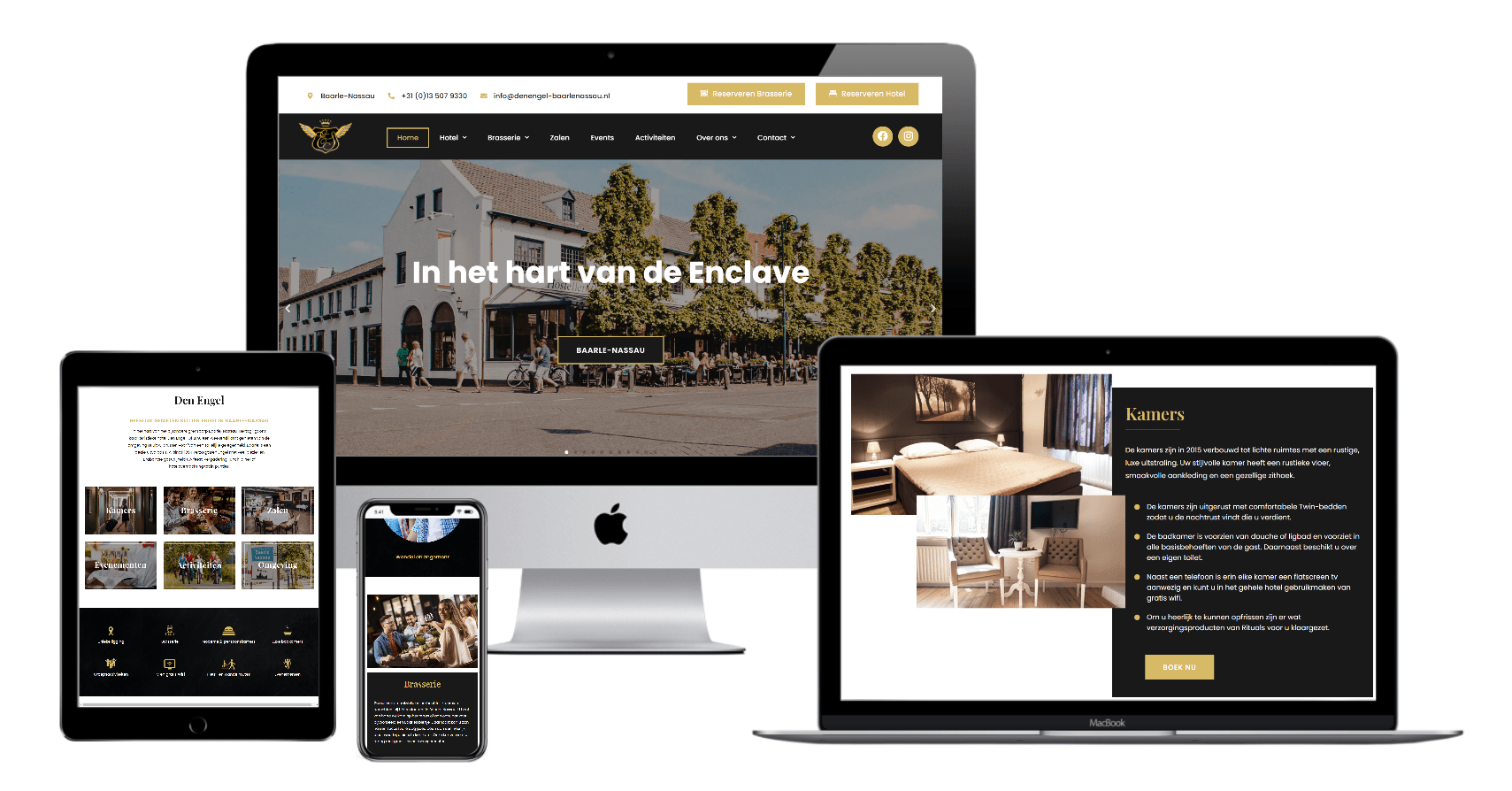 Website laten maken Gilze, Baarle-Nassau, Rijen, Bavel, Ulvenhout, Goirle, Riel, Breda, Tilburg en omstreken