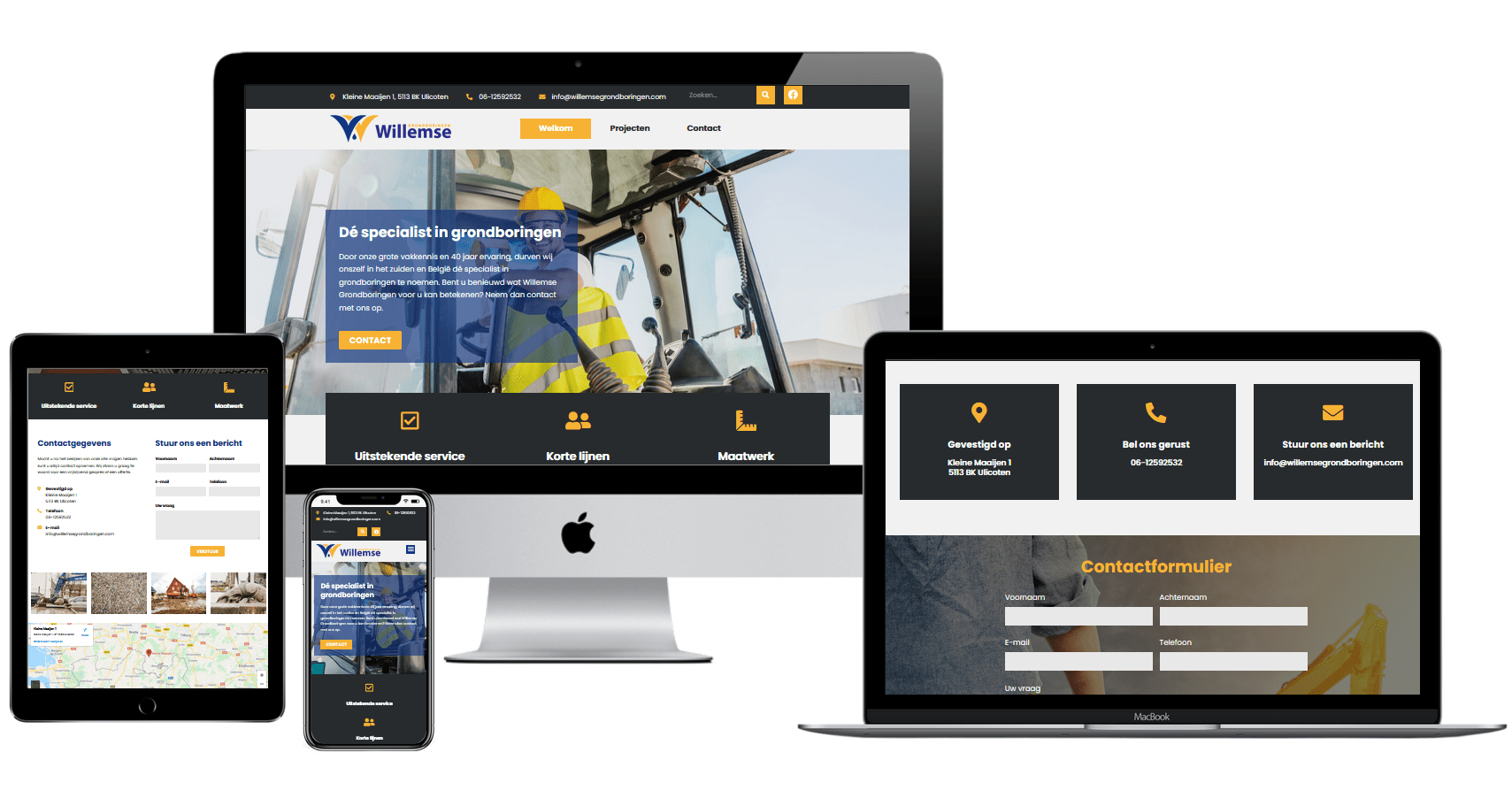 Website laten maken Gilze, Baarle-Nassau, Rijen, Bavel, Ulvenhout, Goirle, Riel, Breda, Tilburg en omstreken